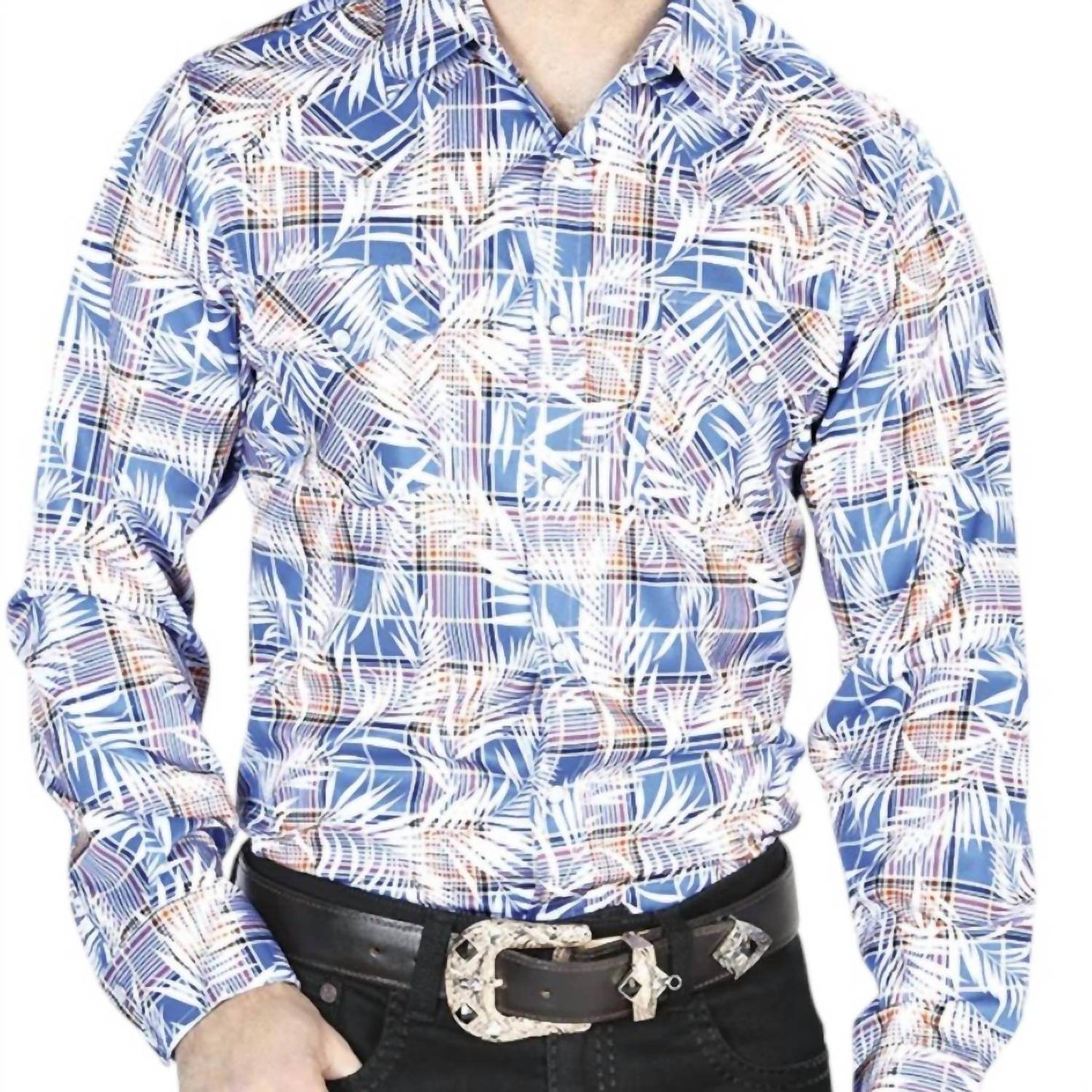 El Señor De Los Cielos - Casual Long Sleeve Shirt - Rack Hunt