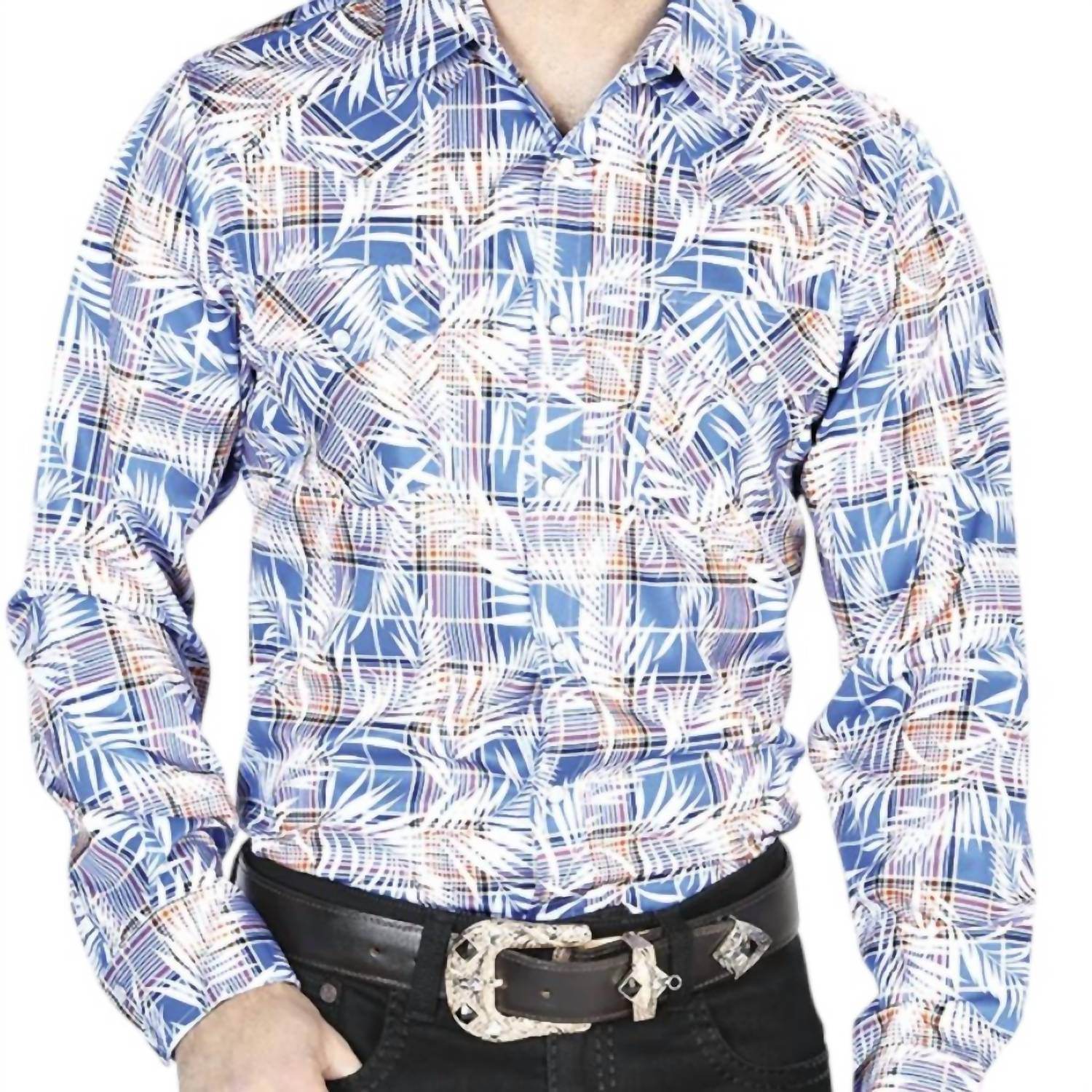 El Señor De Los Cielos - Casual Long Sleeve Shirt - Rack Hunt