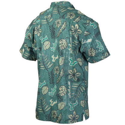 Men's South Florida Bulls Vintage Floral Shirt