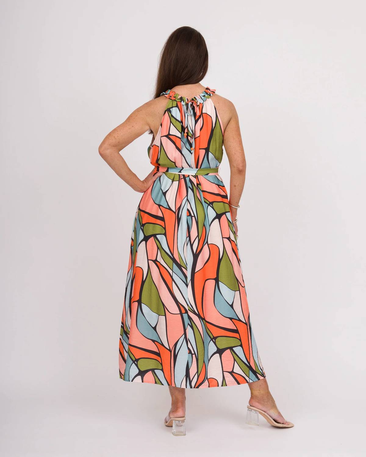 Stained Glass Halter Dress