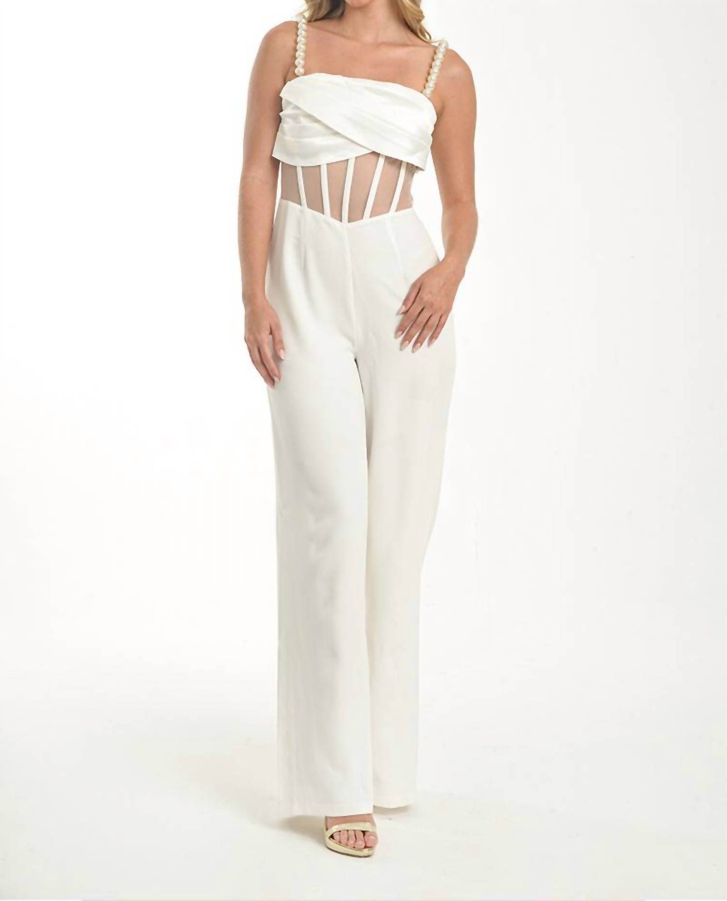 Steffany Milano - Pearl Dream Jumpsuit - Rack Hunt -