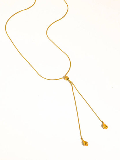 The Marlowe Lariat Necklace