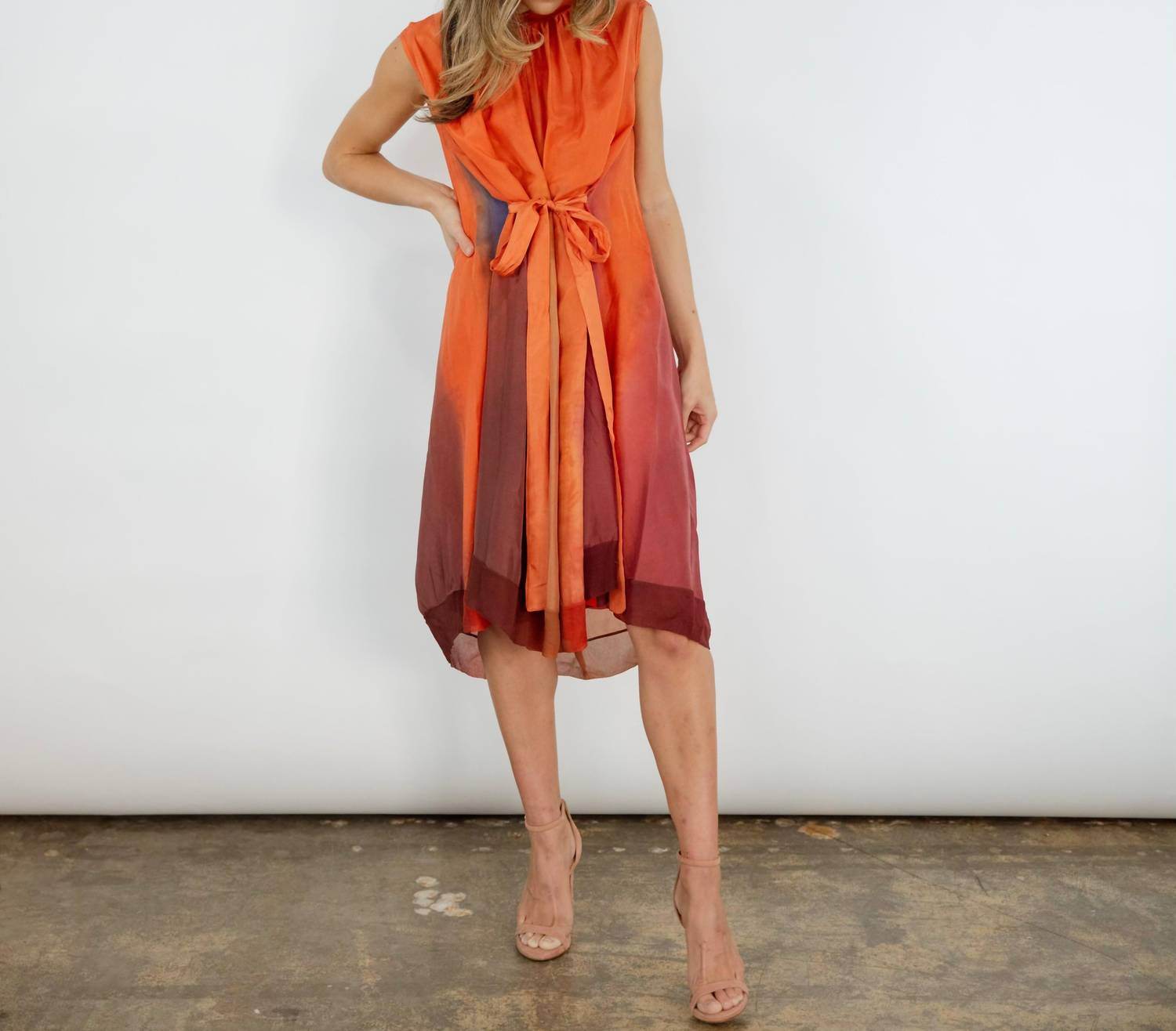 Viviana Uchitel - Sleeveless Midi Dress - Rack Hunt -