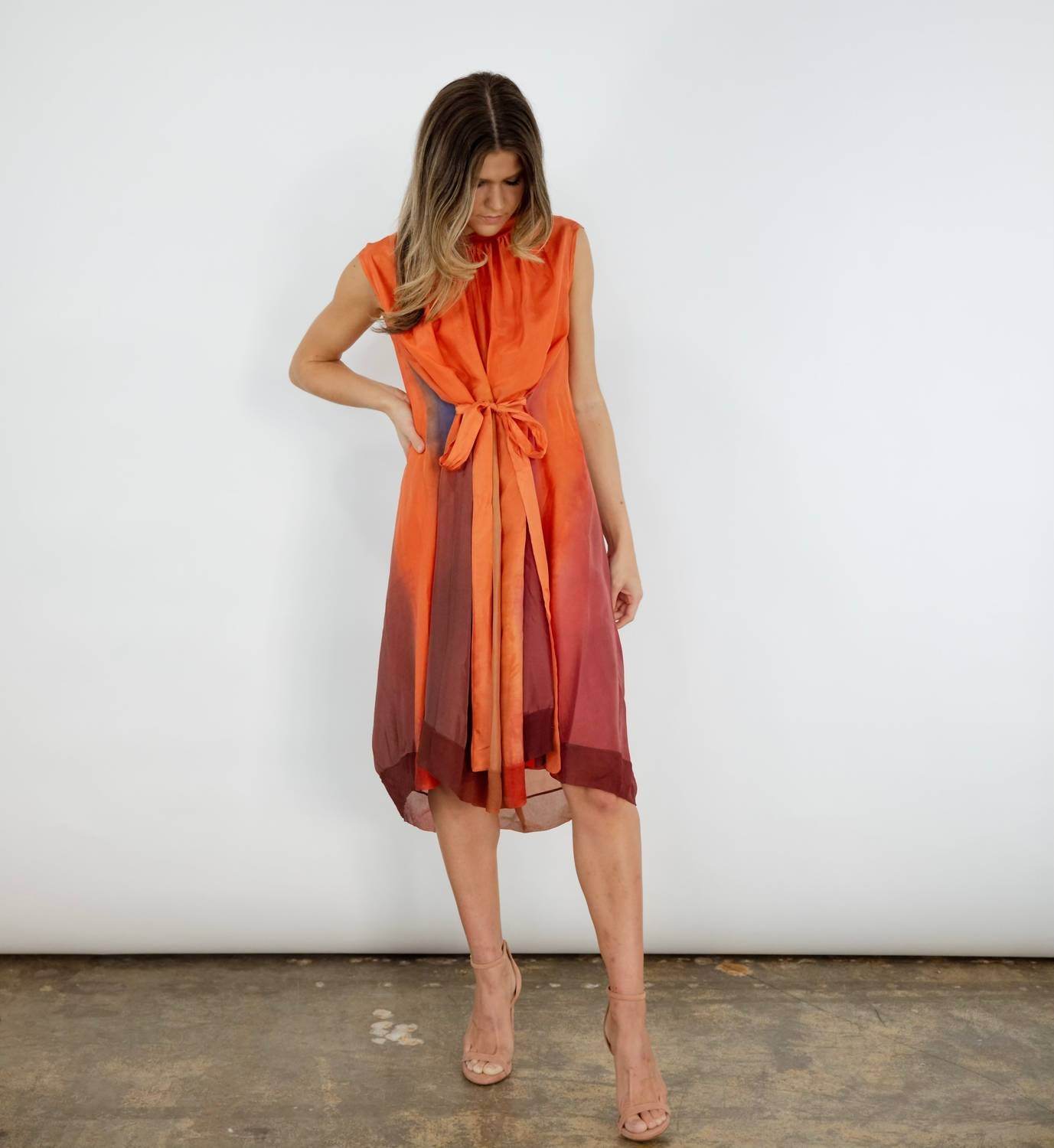 Viviana Uchitel - Sleeveless Midi Dress - Rack Hunt -