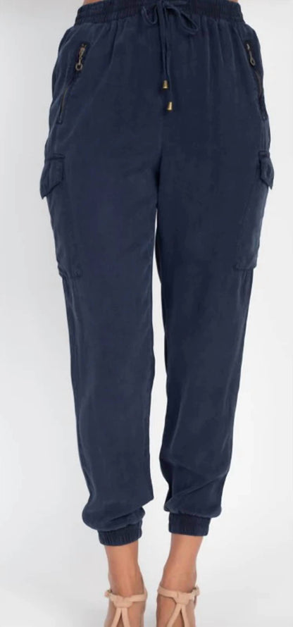 Tencel Cargo Joggers