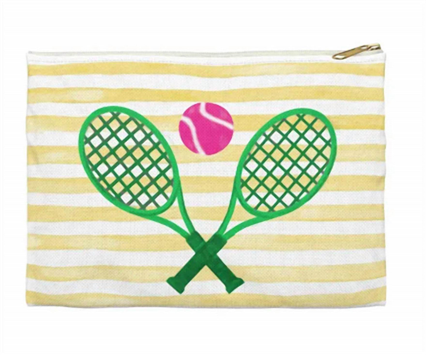 The Spoiled Office - Tennis Weekender Tote Bag And Pouch Set - Rack Hunt -