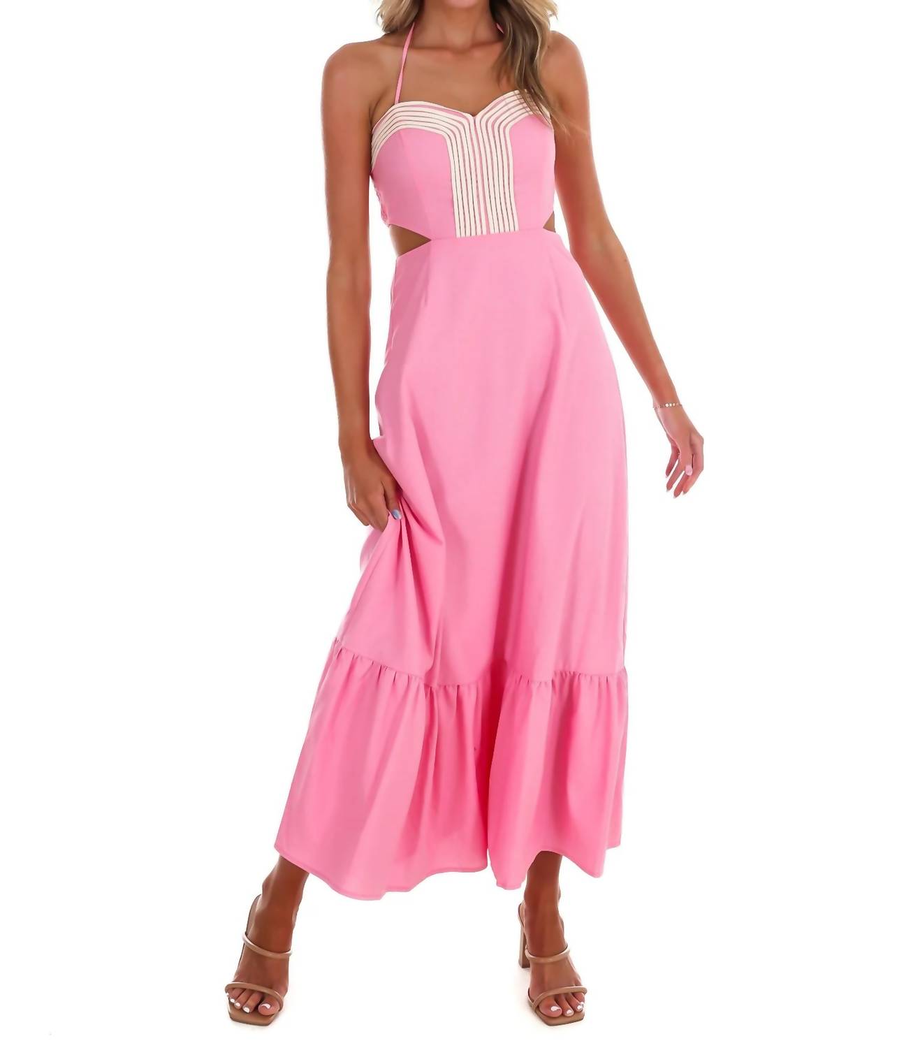 Women's Villa Rose Cut Out Maxi Dress