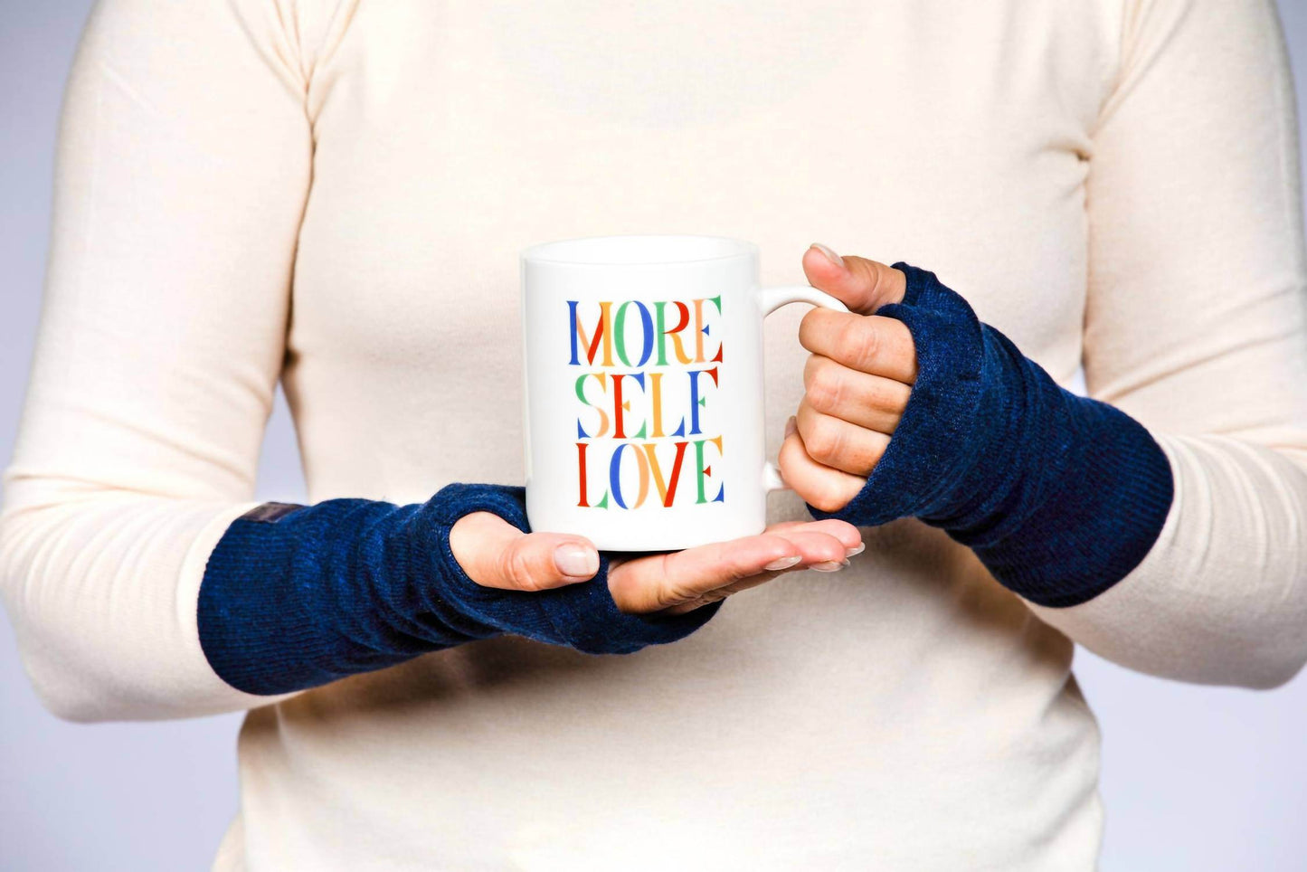 B.B. Sheep - Cashmere Fingerless Gloves - Rack Hunt -