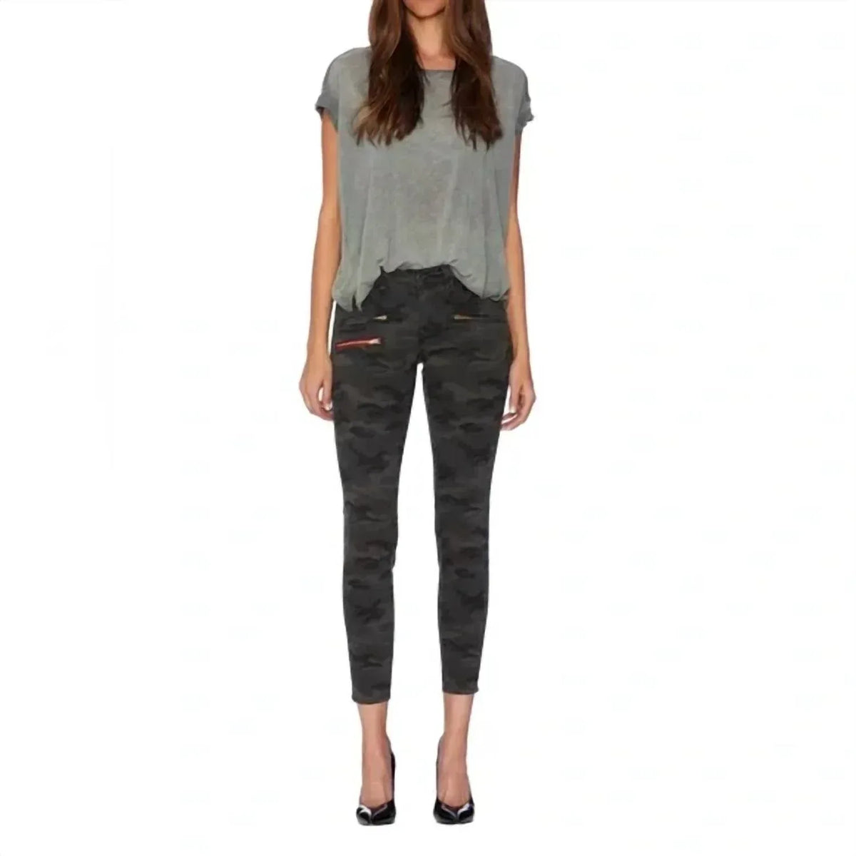 ETIENNE MARCEL - Women's Classic Multi Zip Skinny Jeans - Rack Hunt