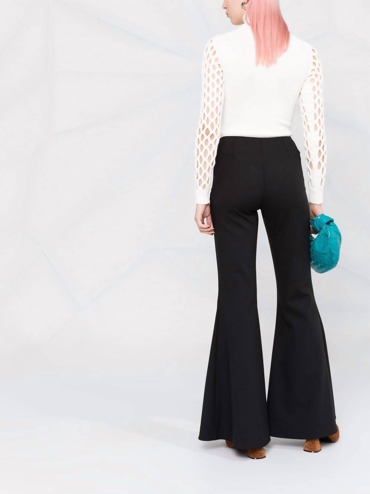 Valentino - Knit And Mesh Top - Rack Hunt