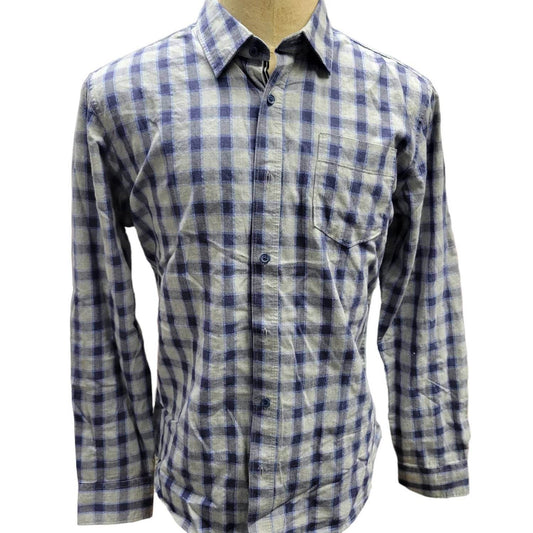 Thread & Cloth - Men's Button-up Cotton Long-sleeve Plaid Shirt - Rack Hunt -