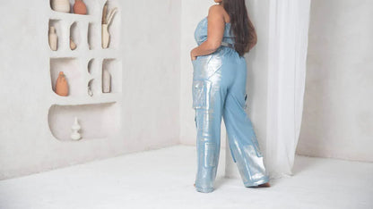 Ariel - Metallic Muse Jumpsuit - Rack Hunt