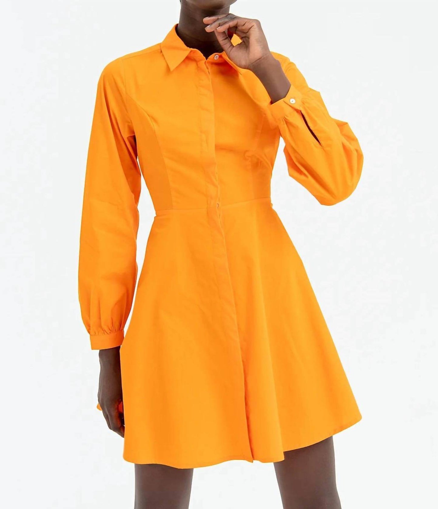 Fracomina - Chemisier Denim Mini Dress - Rack Hunt -