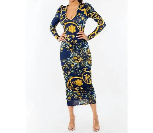Let's go Uptown - Ruched Lined Double Layer Midi Dress - Rack Hunt