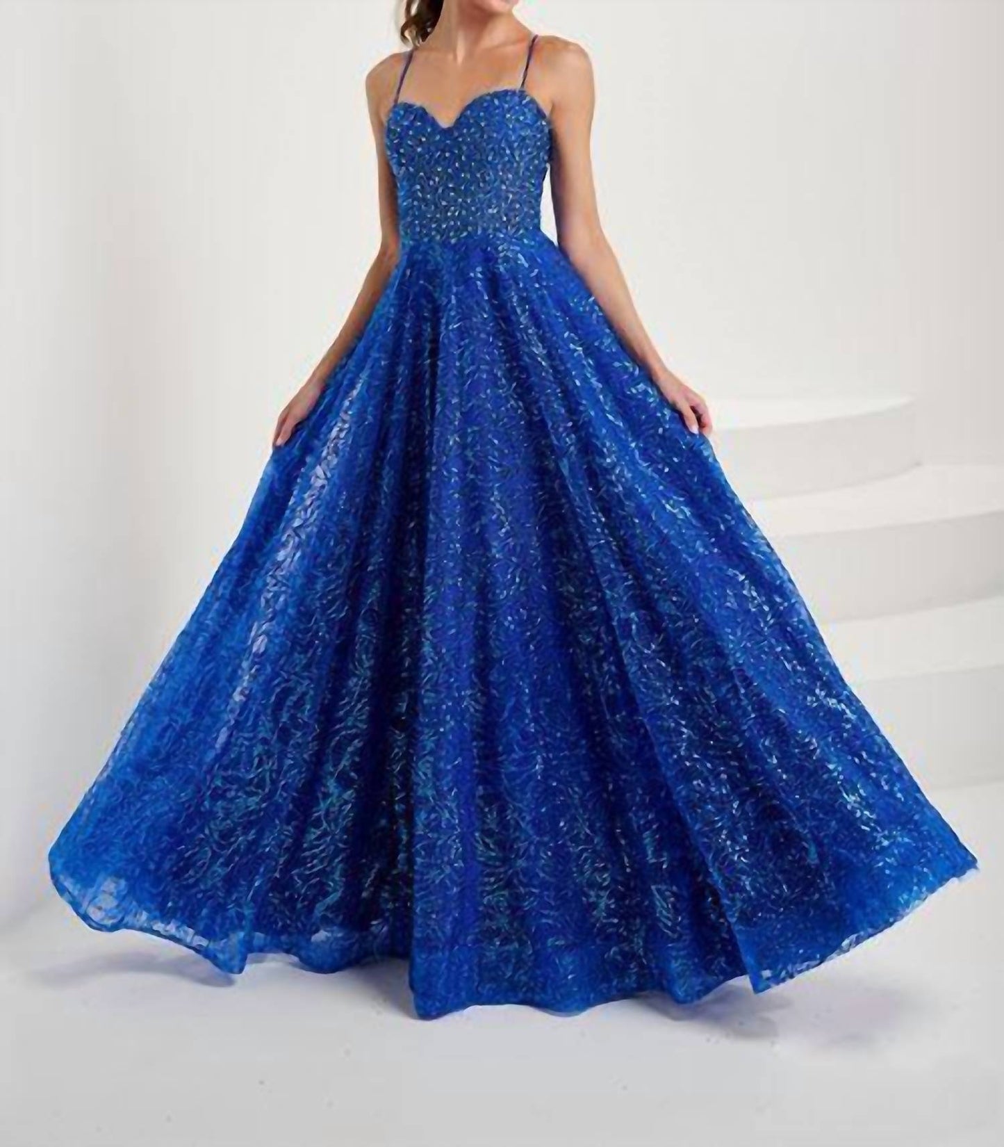Sparkle Tulle Ball Gown