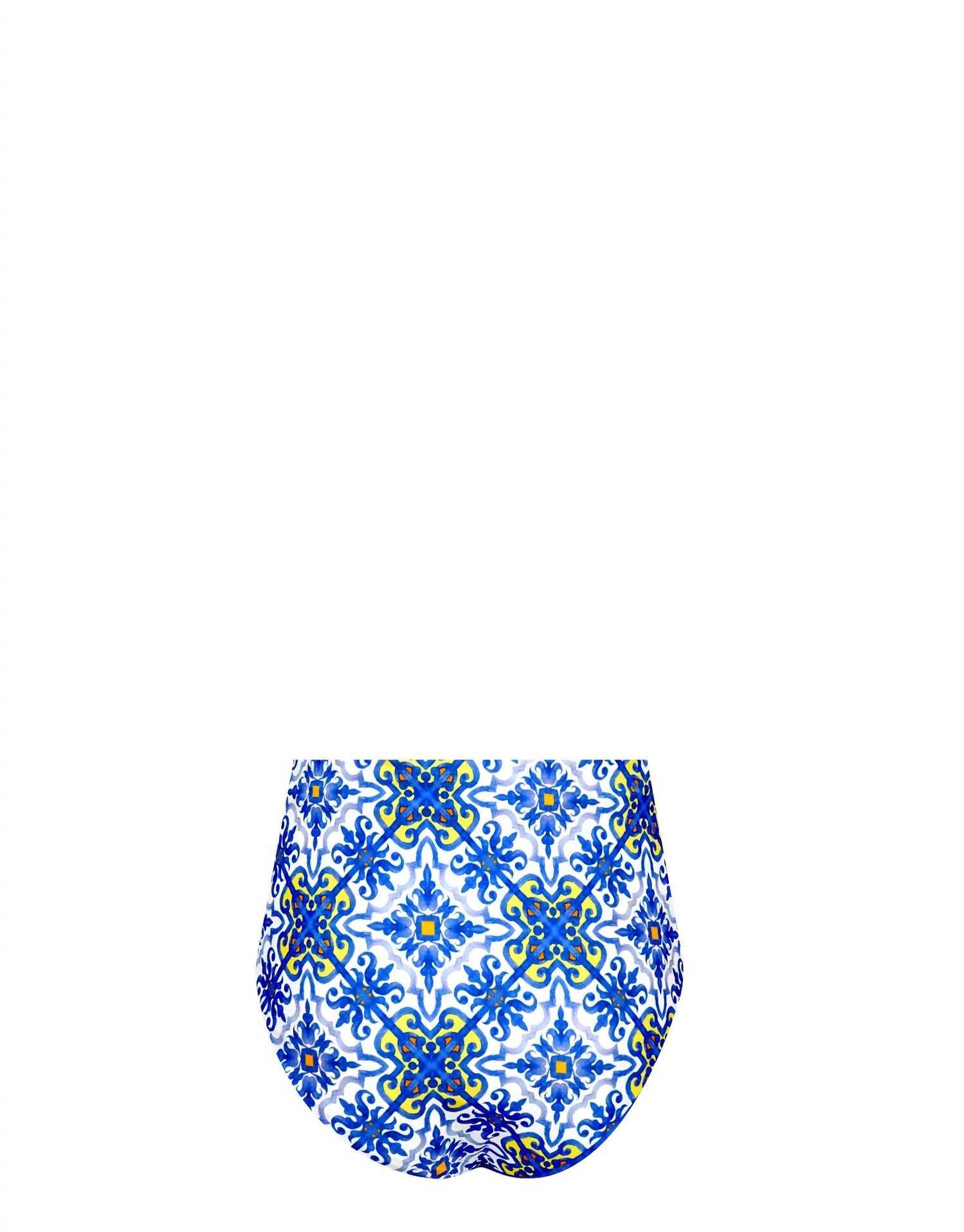 Lia Sahara - Women's Reversible Compression High Waist Bikini Bottom - Rack Hunt -