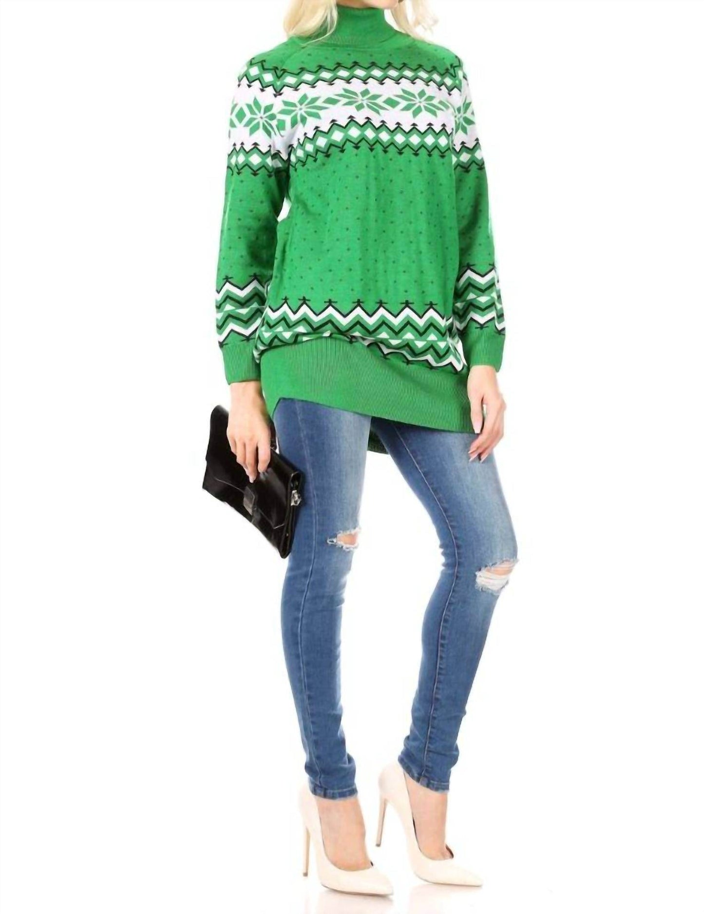 Corner 123 - Knitted Christmas Sweater - Rack Hunt -