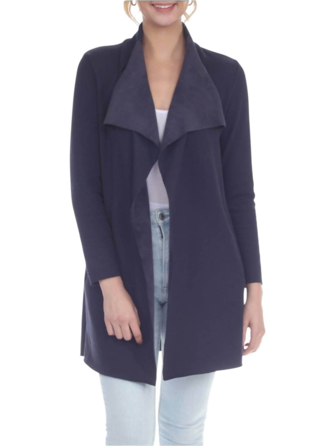 Rain and Rose - Drape Neck Jacket - Rack Hunt -