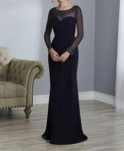 Christina Wu - Long Sleeve Evening Dress - Rack Hunt