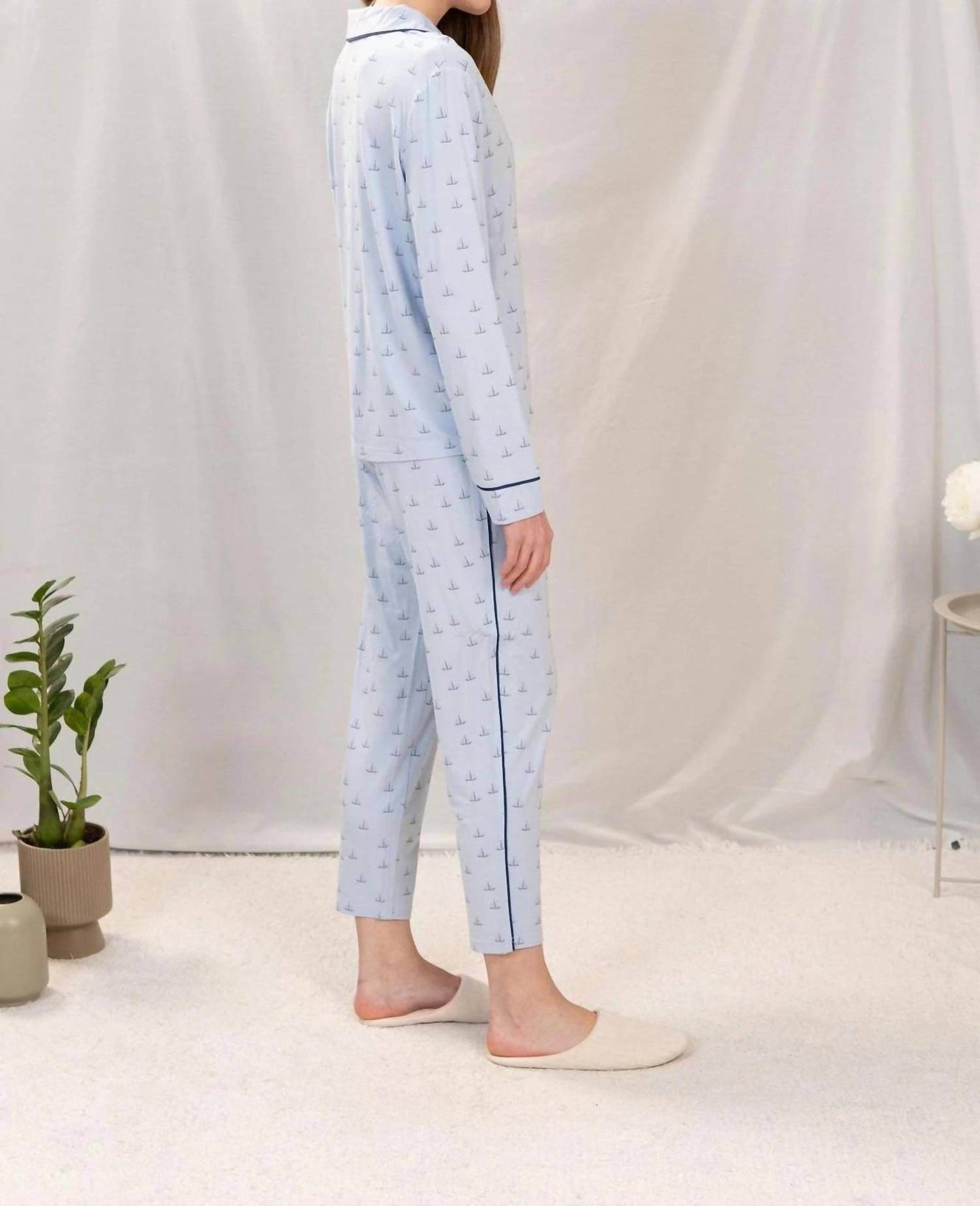 Aspen Dream - Ocean Dreaming Bamboo Pajama Set - Rack Hunt -