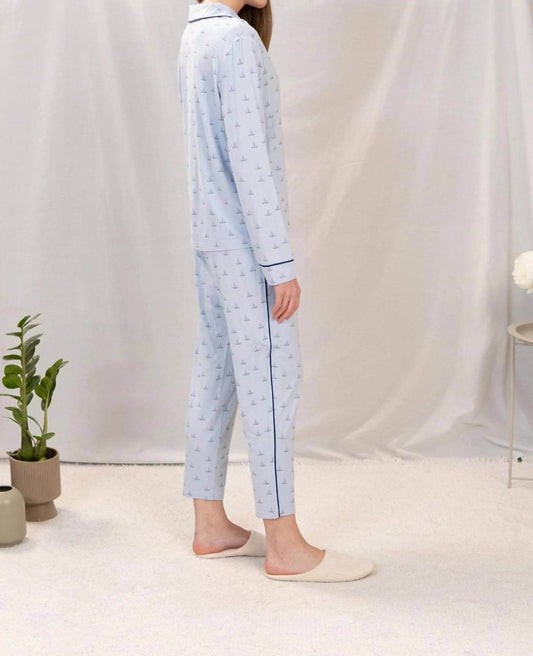 Aspen Dream - Ocean Dreaming Bamboo Pajama Set - Rack Hunt -