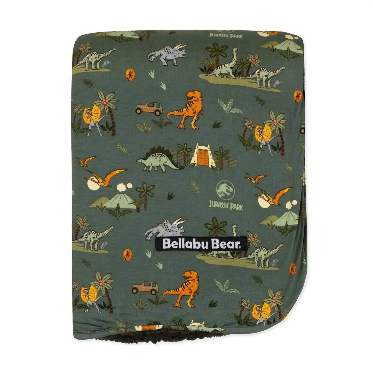 Kid's Jurassic Park Safari Bamboo Blanket
