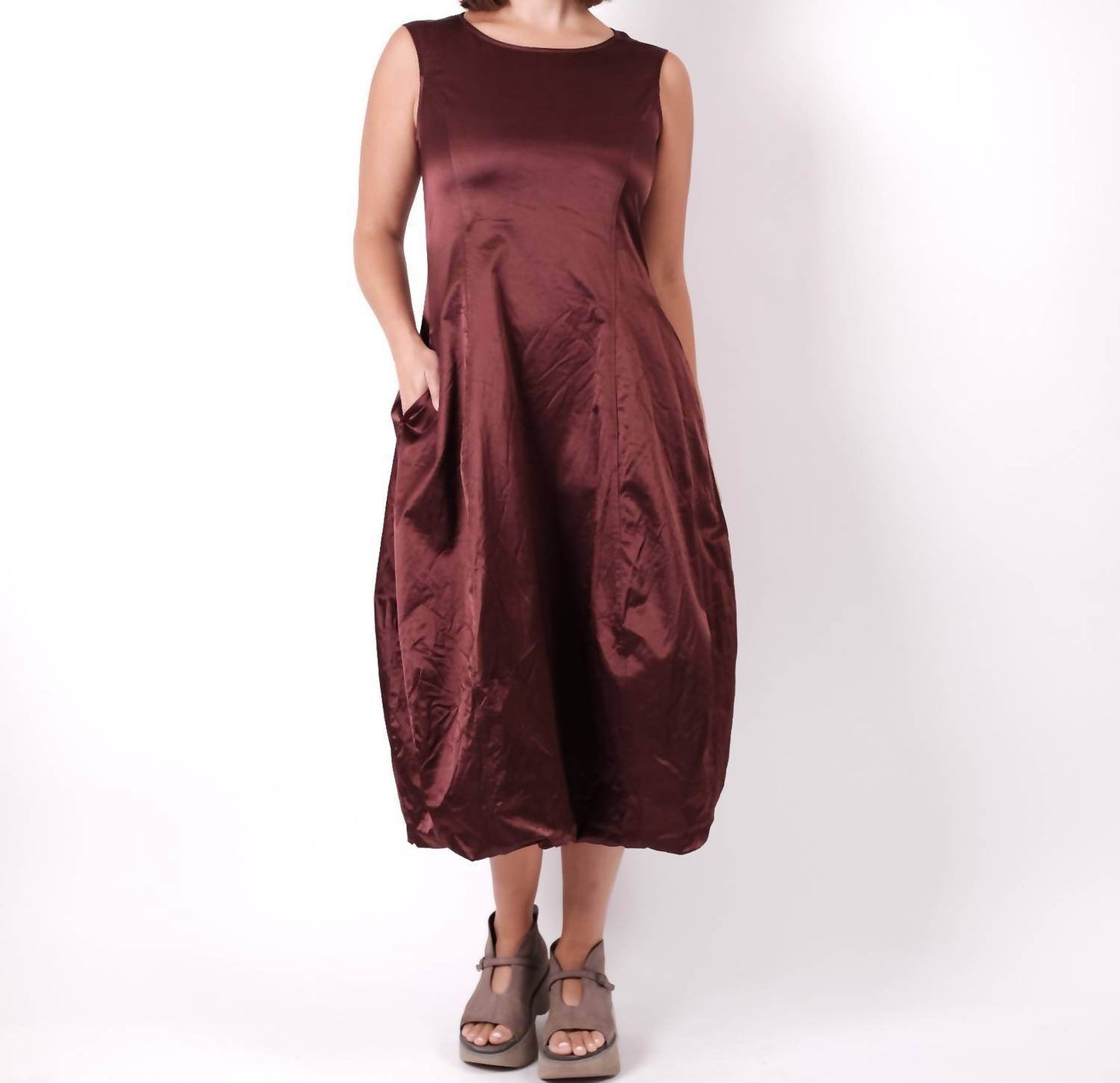 Rundholz Black Label - Satin Sleeveless Dress - Rack Hunt