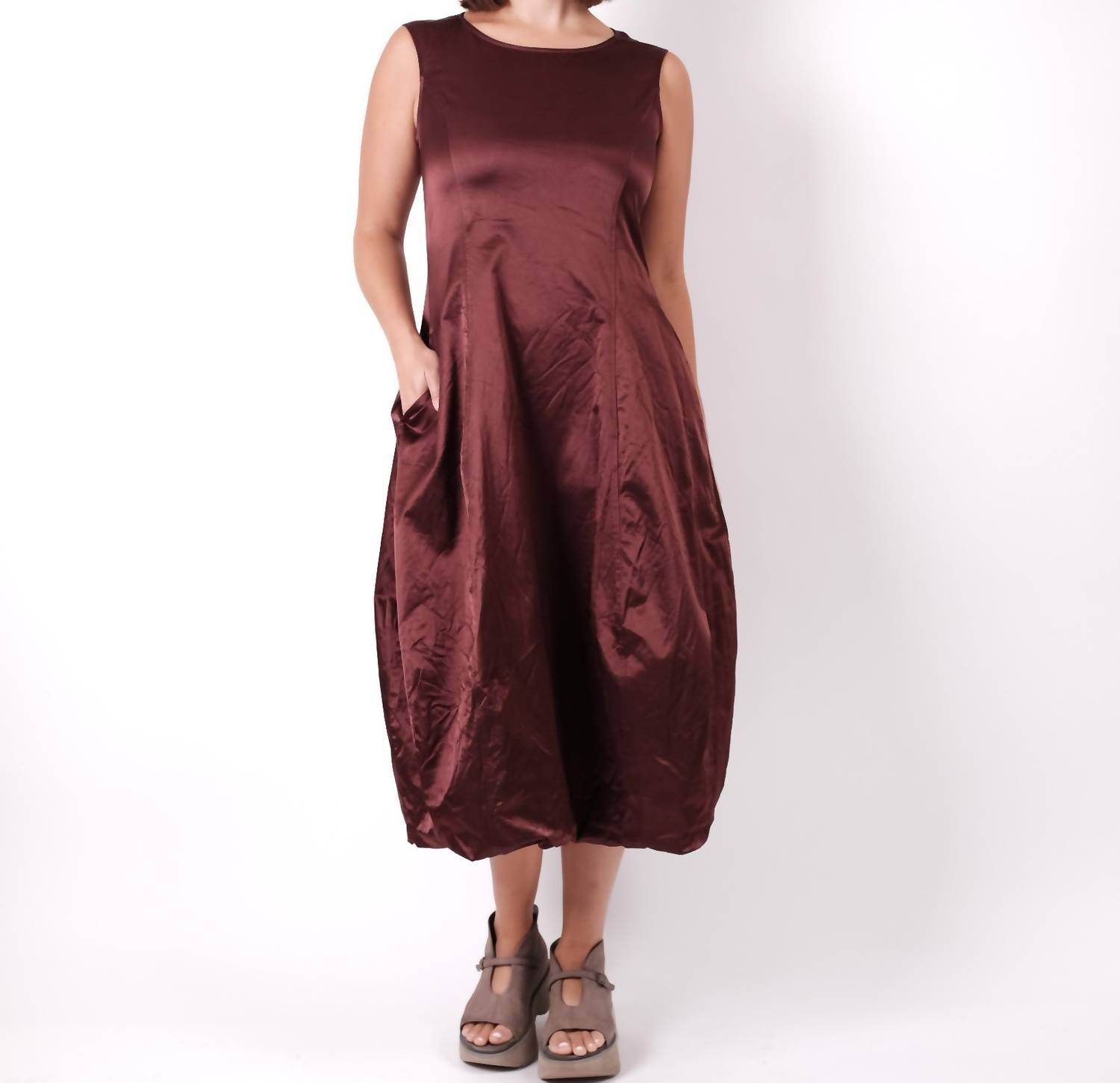 Rundholz Black Label - Satin Sleeveless Dress - Rack Hunt