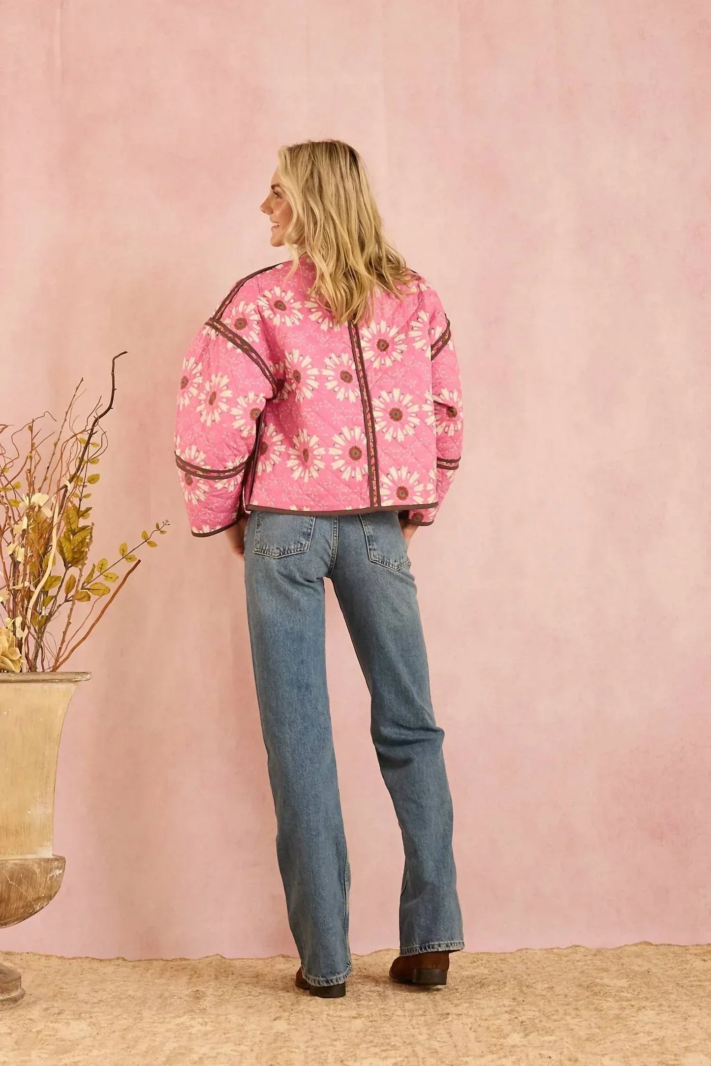 BROOKS AVENUE - Eloise Reversible Quilted Jacket - Rack Hunt
