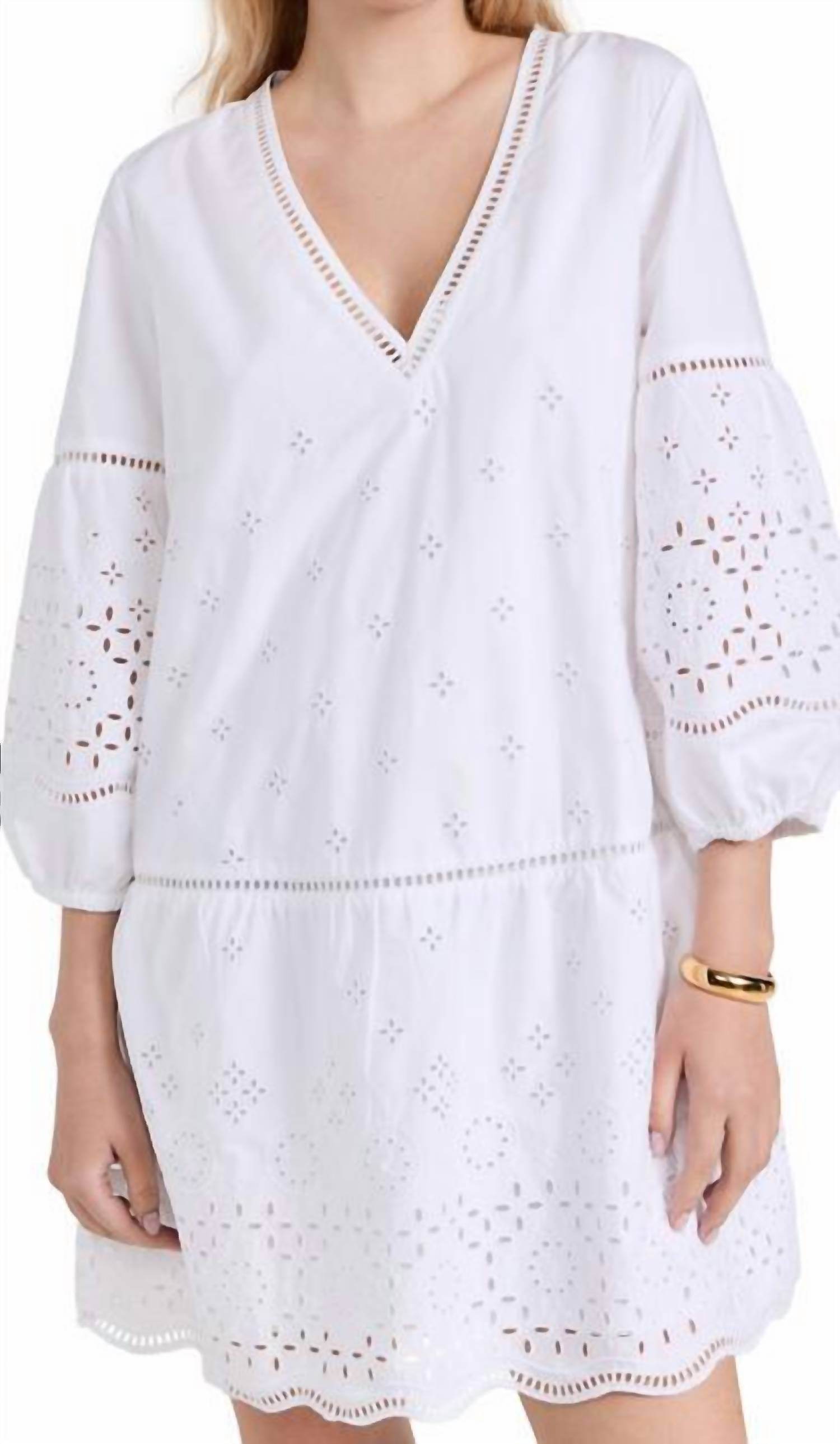Club Monaco - Eyelet Mini Dress - Rack Hunt