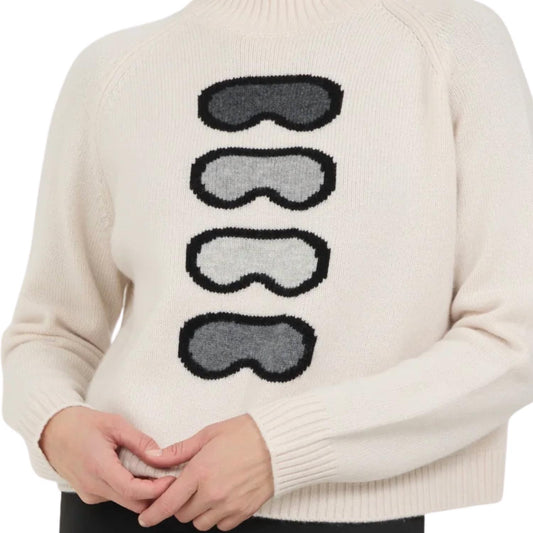 Ski Goggle Mockneck Sweater