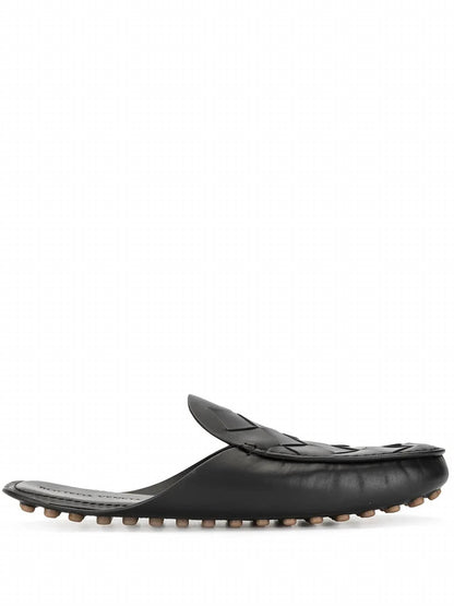Men's Intrecciato Leather Mules