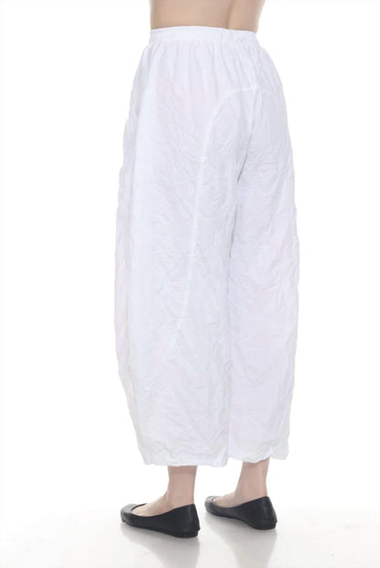 Krinkle Fabric Pants