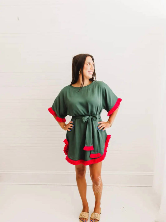 Vivi Caftan Mini Dress