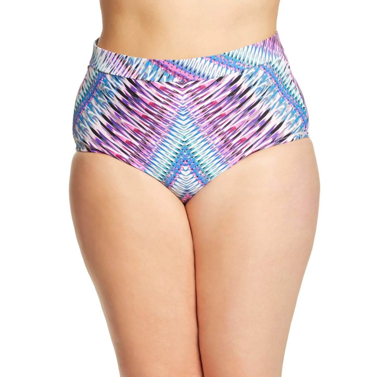 Raisins - Women's Curve High Waist Bikini Bottom - Plus - Rack Hunt -