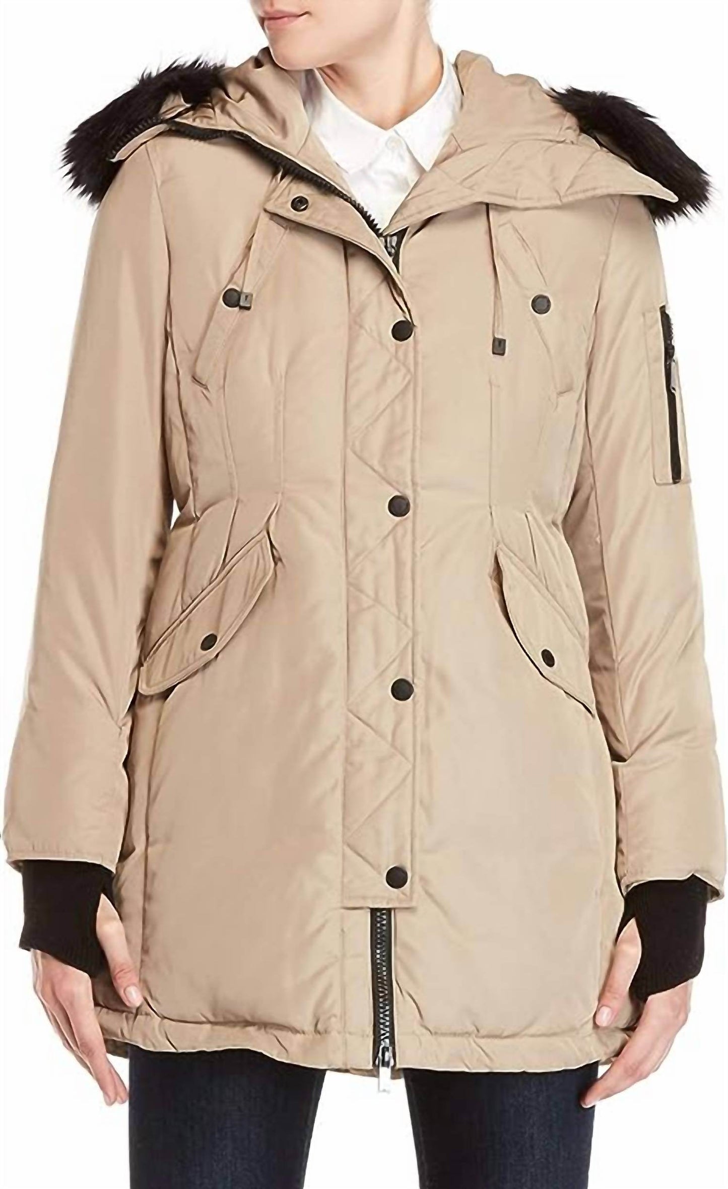 BCBGeneration - WOMEN'S DOWN PUFFER COAT HOODED - Rack Hunt -