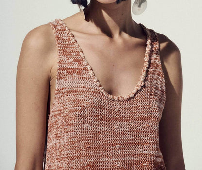 ESCVDO - Ofrenda Scoop Necktank Top - Rack Hunt