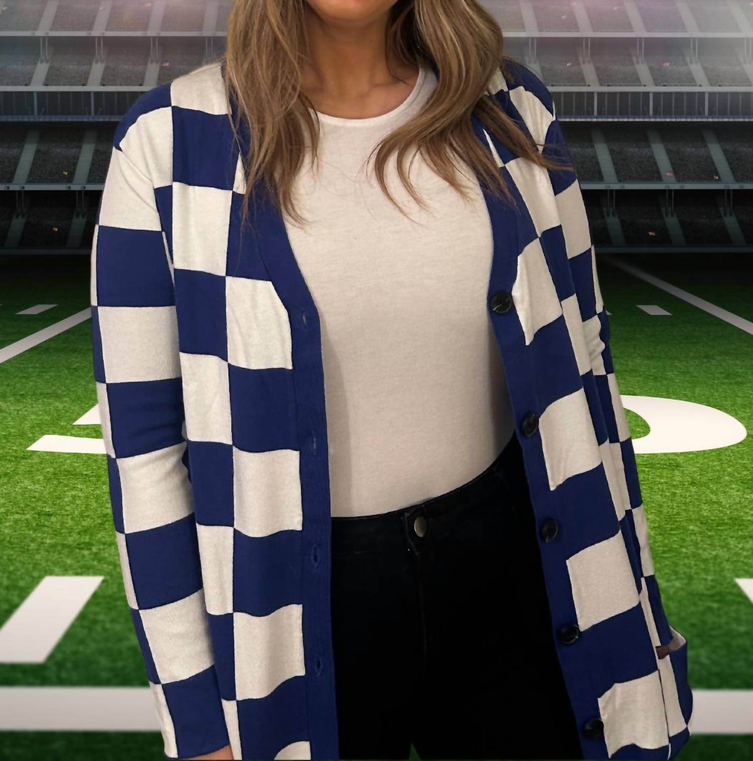 Tennessee & Co. - Check Me Out Cardigan - Rack Hunt