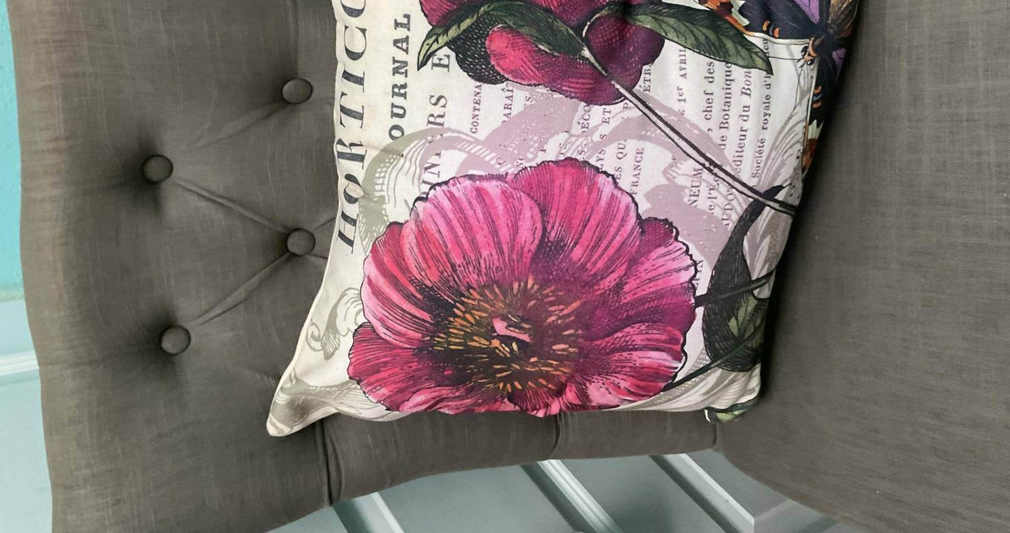 Caravan Home Decor - Floral Pillow - Rack Hunt -