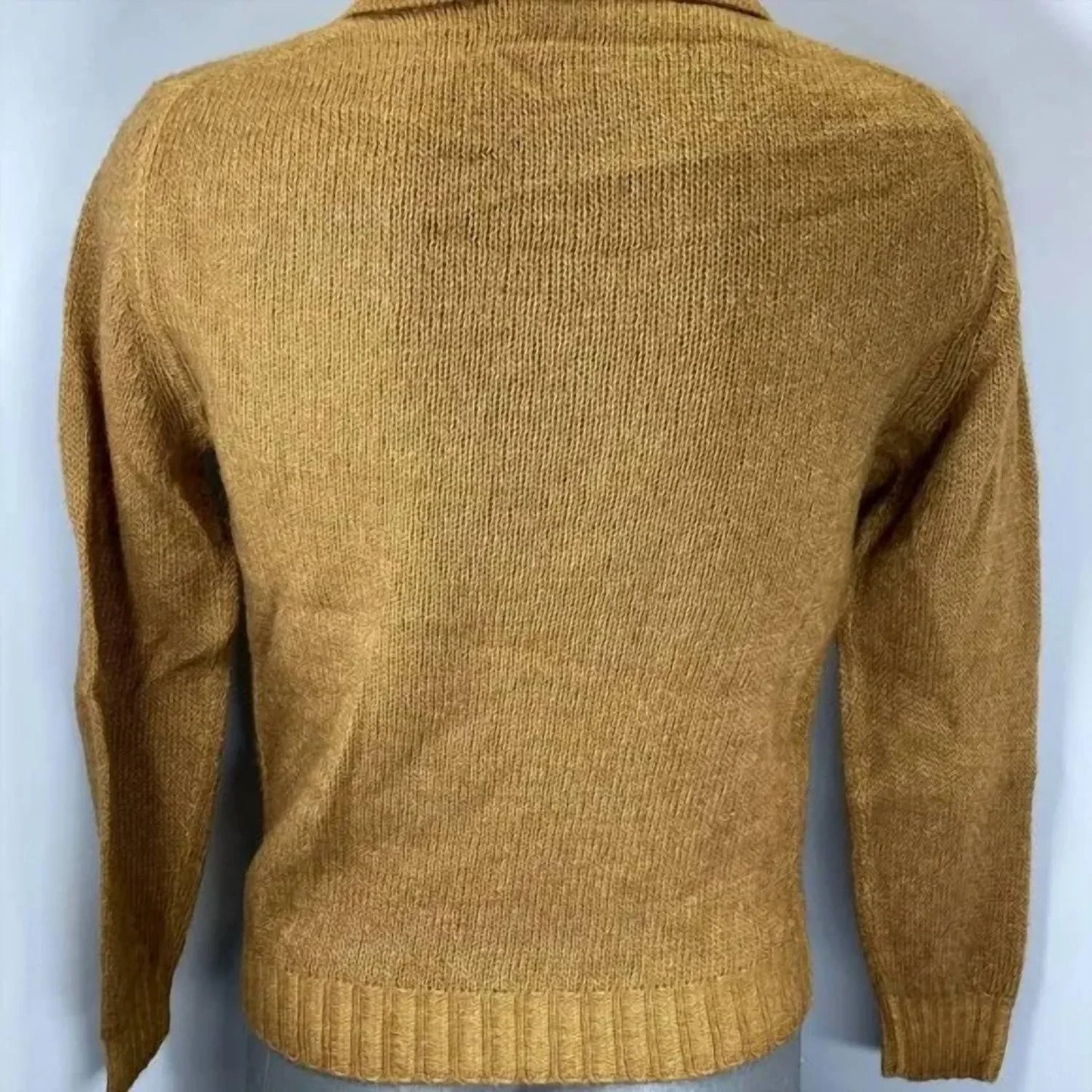 Tintoria Mattei - Men's Wool Alpaca Blend Collared Sweater - Rack Hunt