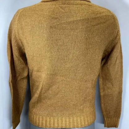 Tintoria Mattei - Men's Wool Alpaca Blend Collared Sweater - Rack Hunt