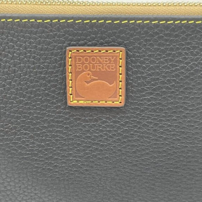 Women's Pebble Grain Leather Large Wristlet