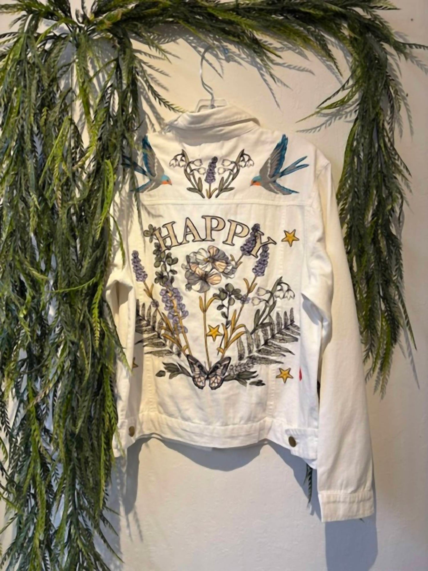 Women's Embroidered Happy Jacket