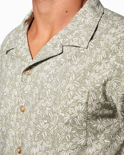 Palms Short Sleeve Button Up Shirt