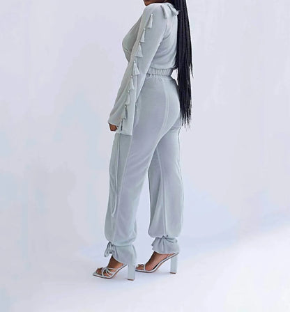 Koy & Victoria - Vix Ankle Tie Pants - Rack Hunt