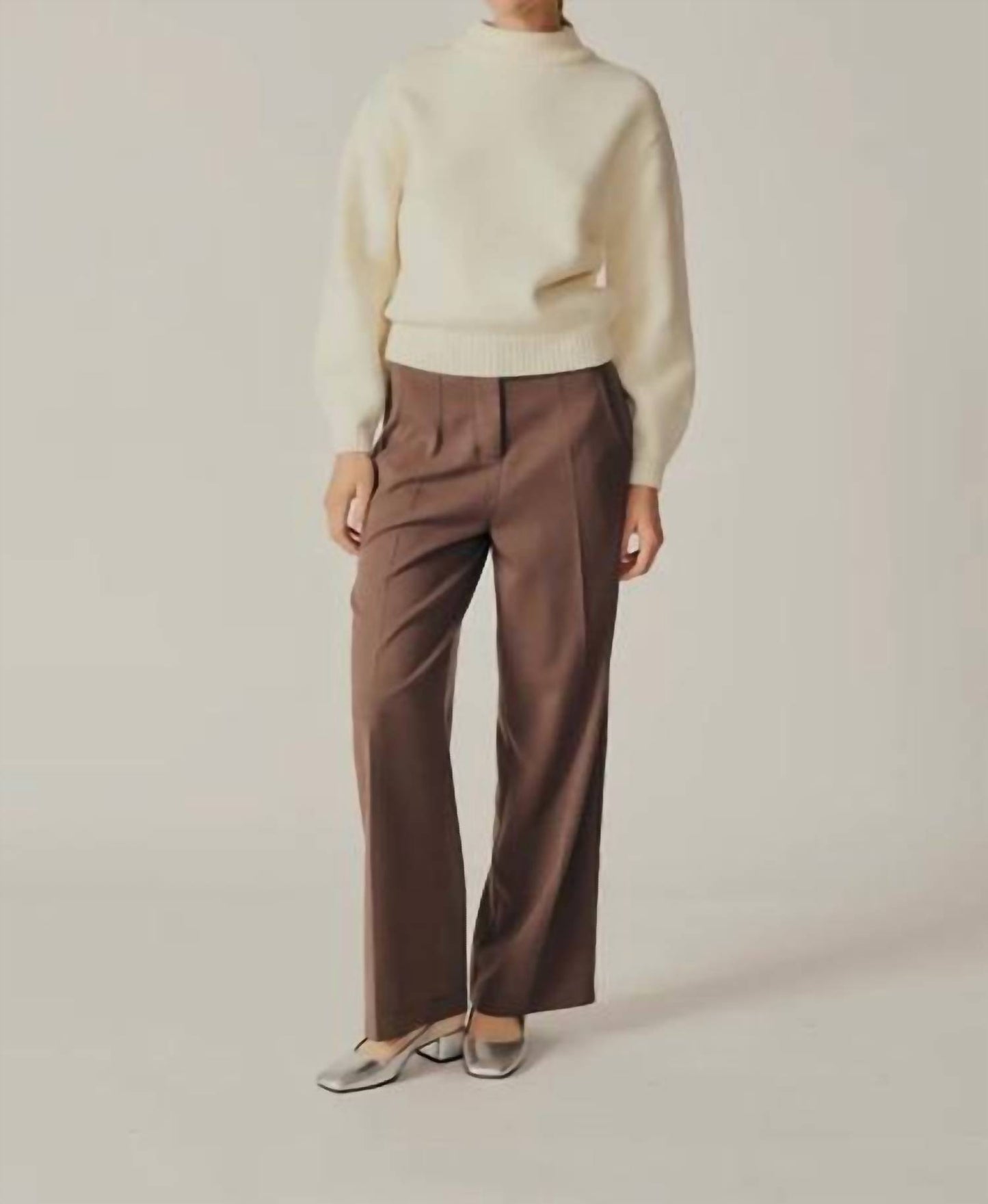 Thuja Mock Neck Sweater