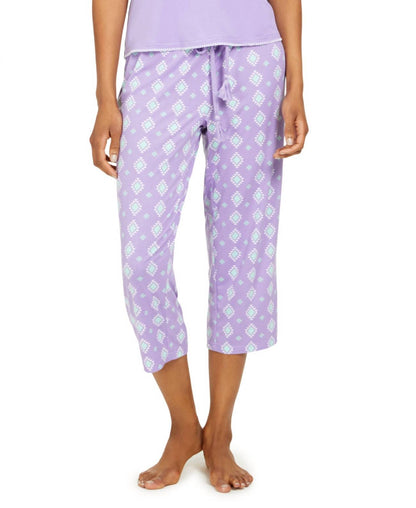 Women's Printed Capri Pajama Pants