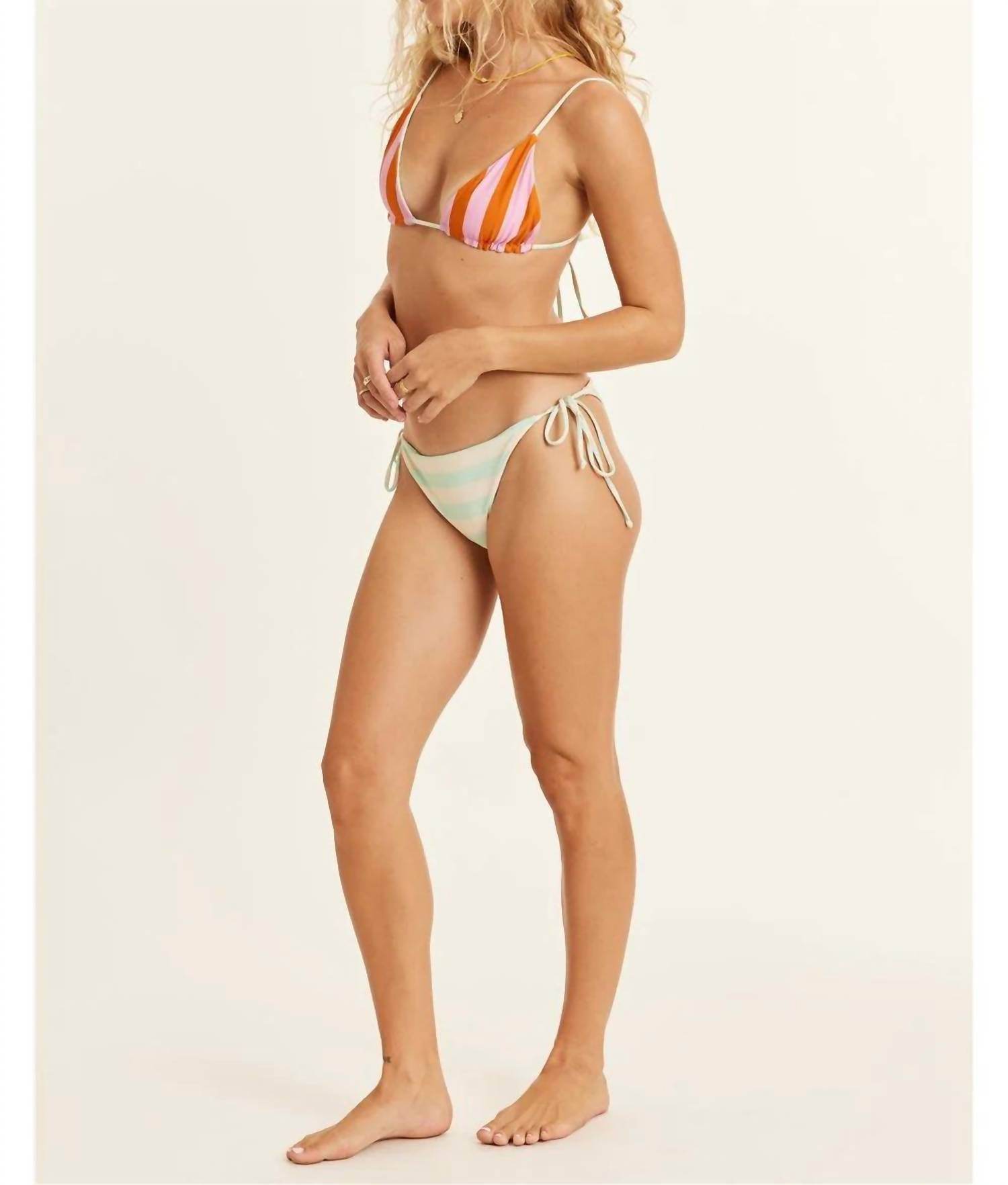 Sisstrevolution - Chasing Tides Reversible Triangle Bikini Top - Rack Hunt -