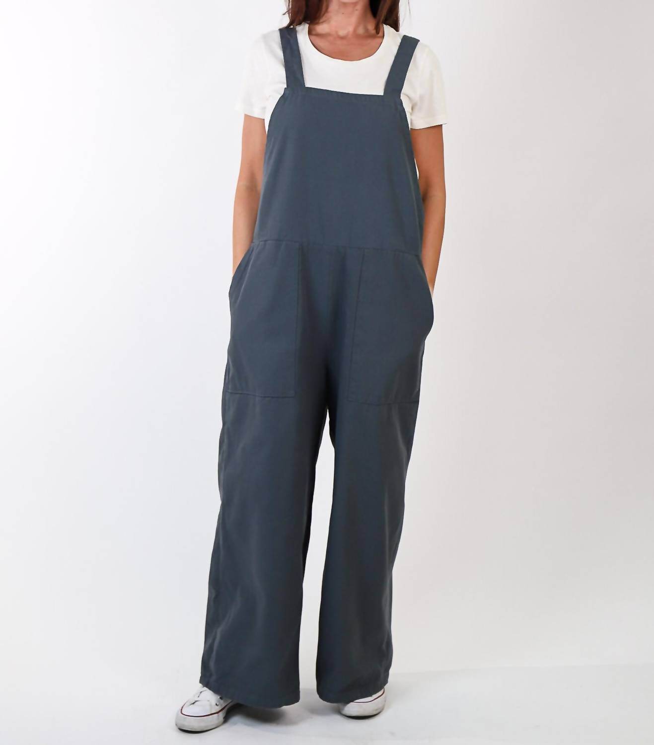 TEAK - Teak Lola Wide Leg Overalls - Rack Hunt -