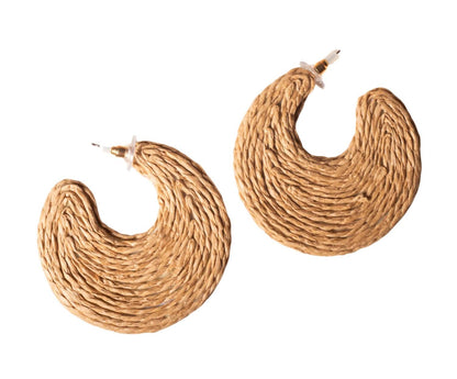 Women's Moon Pie Earrings